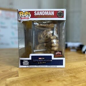 Funko Pop Deluxe Sandman 1181 Spider-Man No Way Home Target Con Exclusive